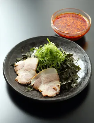 のりねぎつけ麺